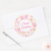 Happy Birthday Stickers (Envelop)