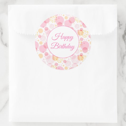 Happy Birthday Stickers (Tas)