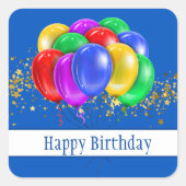 Happy Birthday Stickers (Voorkant)