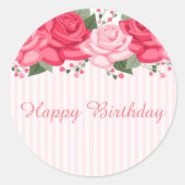 Happy Birthday Stickers (Voorkant)