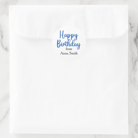 Happy Birthday Stickers (Tas)