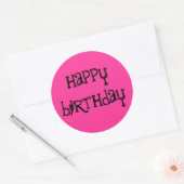 Happy Birthday stickers (Envelop)