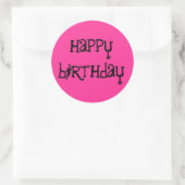 Happy Birthday stickers (Tas)