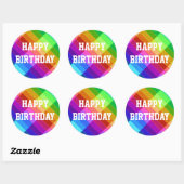 Happy Birthday stickers (Vel)