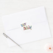 Happy Birthday Stickers (Envelop)