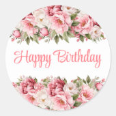 Happy Birthday Stickers (Voorkant)