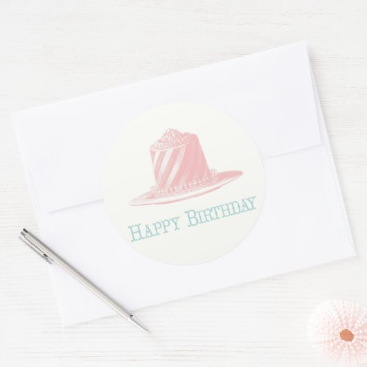Happy Birthday Stickers (Envelop)