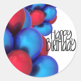 Happy Birthday Stickers en Envelope Seals