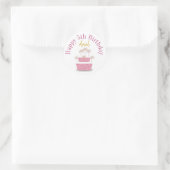 Happy birthday stickers gepersonaliseerd (Tas)