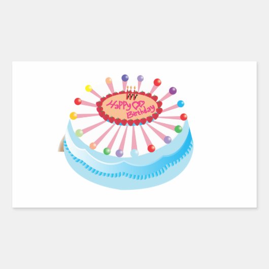 Happy birthday stickers party (Voorkant)