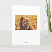 Happy Birthday Stiletto Rozen Toegewijd & Ext Pic Kaart (Achterkant)