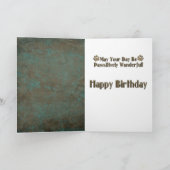 Happy Birthday - Stone Paws - Coton de Tulear-Dad Kaart (Binnen)