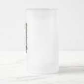 Happy Birthday - Stone Paws - GoldenDoodle Matglas Bierpul (Center)