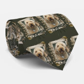 Happy Birthday - Stone Paws - GoldenDoodle Stropdas (Opgerold)