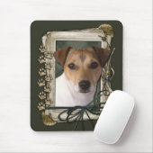 Happy Birthday - Stone Paws - Jack Russell Muismat (Met muis)