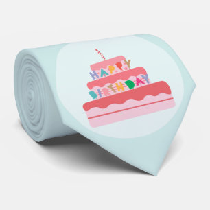 Happy Birthday Stropdas