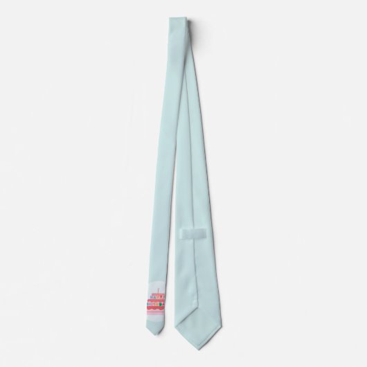 Happy Birthday Stropdas (Achterkant)