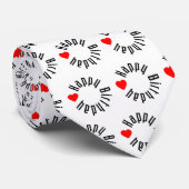 Happy Birthday Stropdas (Opgerold)