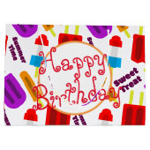 Happy Birthday Summertime, bevroren Bar Groot Cadeauzakje (Achterkant)