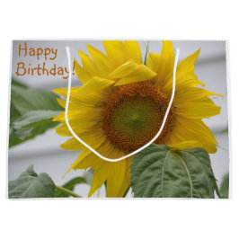 Happy Birthday Sunflower Groot Cadeauzakje