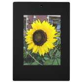 Happy Birthday Sunflower Klembord (Achterkant)