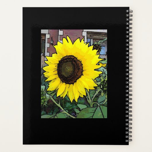 Happy Birthday Sunflower Planner (Achterkant)