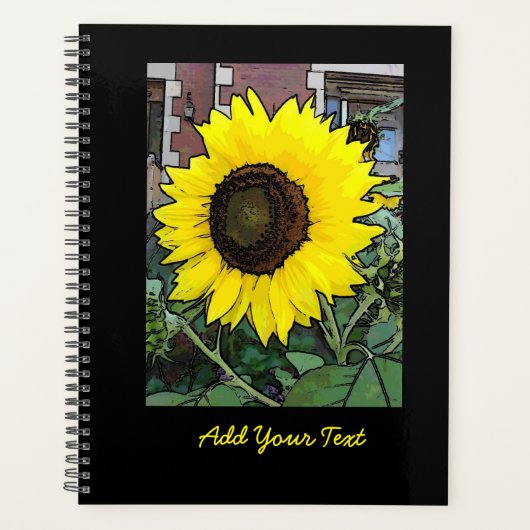 Happy Birthday Sunflower Planner (Voorkant)