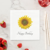 Happy Birthday Sunflower Servet (Insitu)