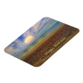 Happy Birthday Sunset Beach Magneet (Linkerzijde)