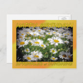 Happy Birthday Sunshine Briefkaart (Voorkant / Achterkant)