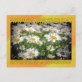 Happy Birthday Sunshine Briefkaart