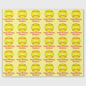 Happy Birthday, Sunshine Cadeaupapier (Vlak)