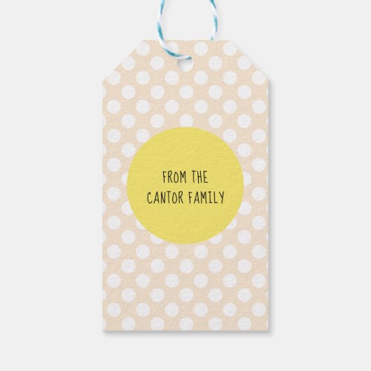 Happy Birthday Sunshine Party Gold Cadeaulabel (Achterkant)