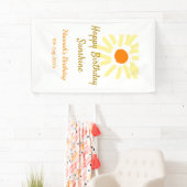 Happy birthday sunshine yellow orange birthday boh spandoek (Insitu)