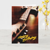 Happy Birthday Superstar Kaart (Gele Bloem)