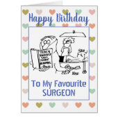 Happy Birthday Surgeon (Voorkant)