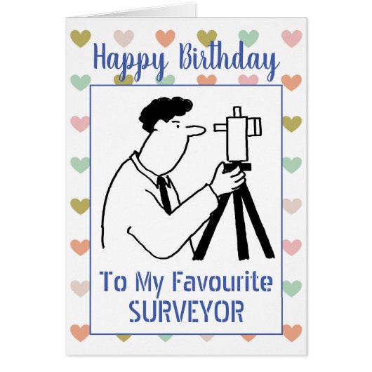 Happy Birthday Surveyor (Voorkant)