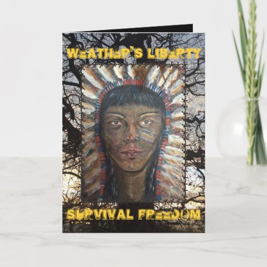 "Happy Birthday Survivor!" Kaart (Voorkant)