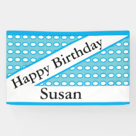 "Happy Birthday Susan Custom Spandoek