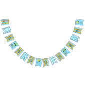 Happy Birthday Suspenders en Bow Stropdas Vlaggetjes (Alle)