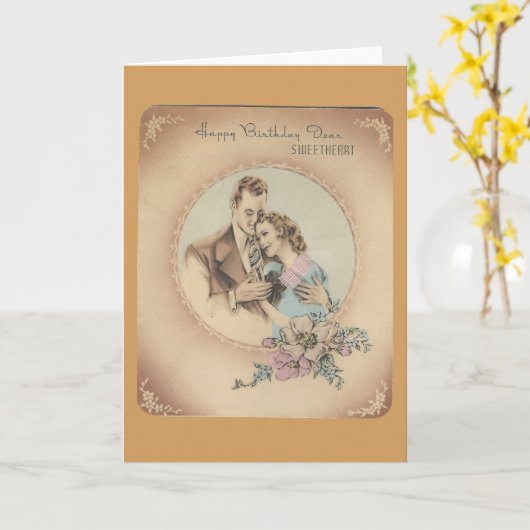 Happy Birthday SweeLieverd "Mario" Kaart (Gele Bloem)