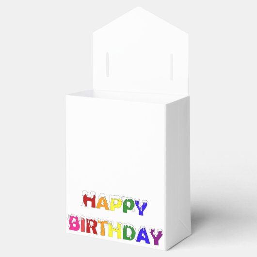 Happy Birthday Sweet 16 Bedankdoosjes (Geopend)