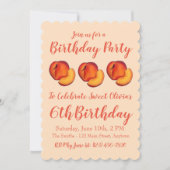 Happy Birthday Sweet Georgia Peach Peraches Kaart (Voorkant)