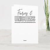 Happy Birthday Sweet Girl Kaart (Achterkant)