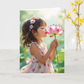 Happy Birthday Sweet Girl Kaart (Gele Bloem)