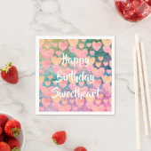 Happy Birthday Sweetheart party servetten (Insitu)