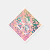 Happy Birthday Sweetheart party servetten (Hoek)