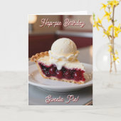 Happy Birthday Sweetie Pie! Kaart (Gele Bloem)