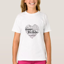 Happy Birthday T-shirt
