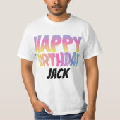 Happy Birthday T-shirt (Voorkant)